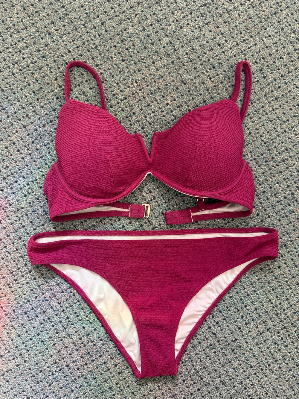 Pink Underwire Bikini